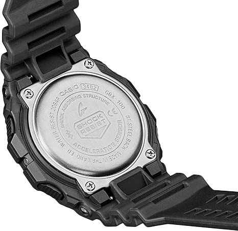 Оригинальные часы Casio Casio G-Shock GBX-100NS-4E электронные калибр механизма  общий вид