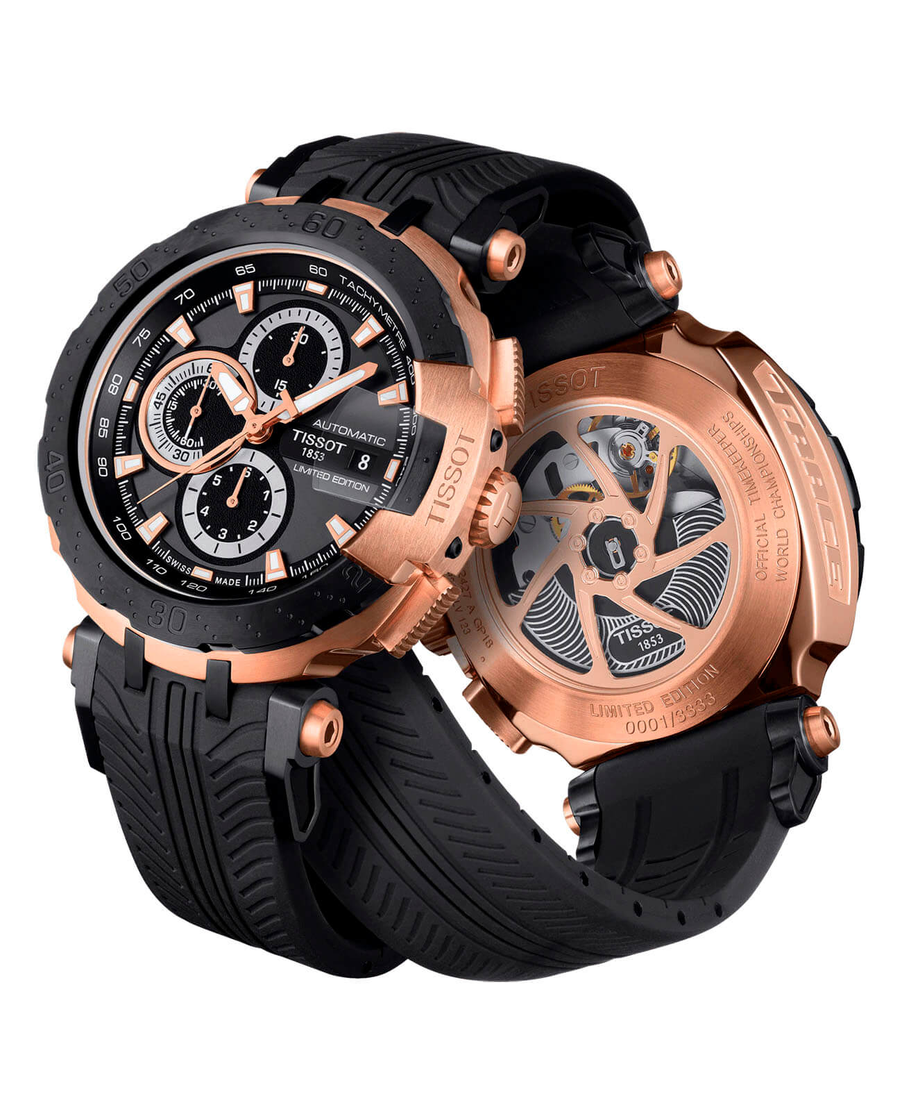 Оригинальные часы Tissot Tissot T-Race Motogp 2018 Automatic T092.427.27.061.01 механические калибр механизма c01.211 общий вид