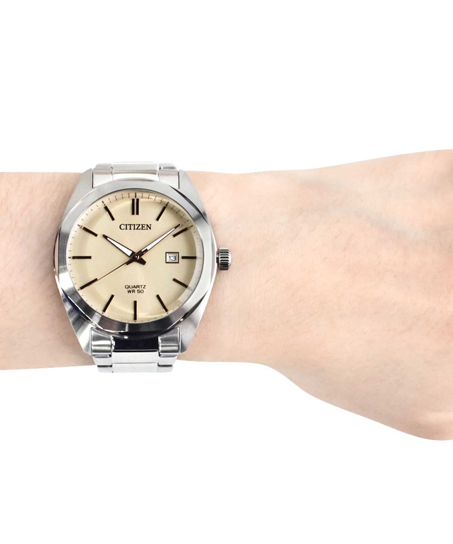 Citizen Citizen Basic BI5110-54B япония наручные мужские часы заводная головка с логотипом Citizen