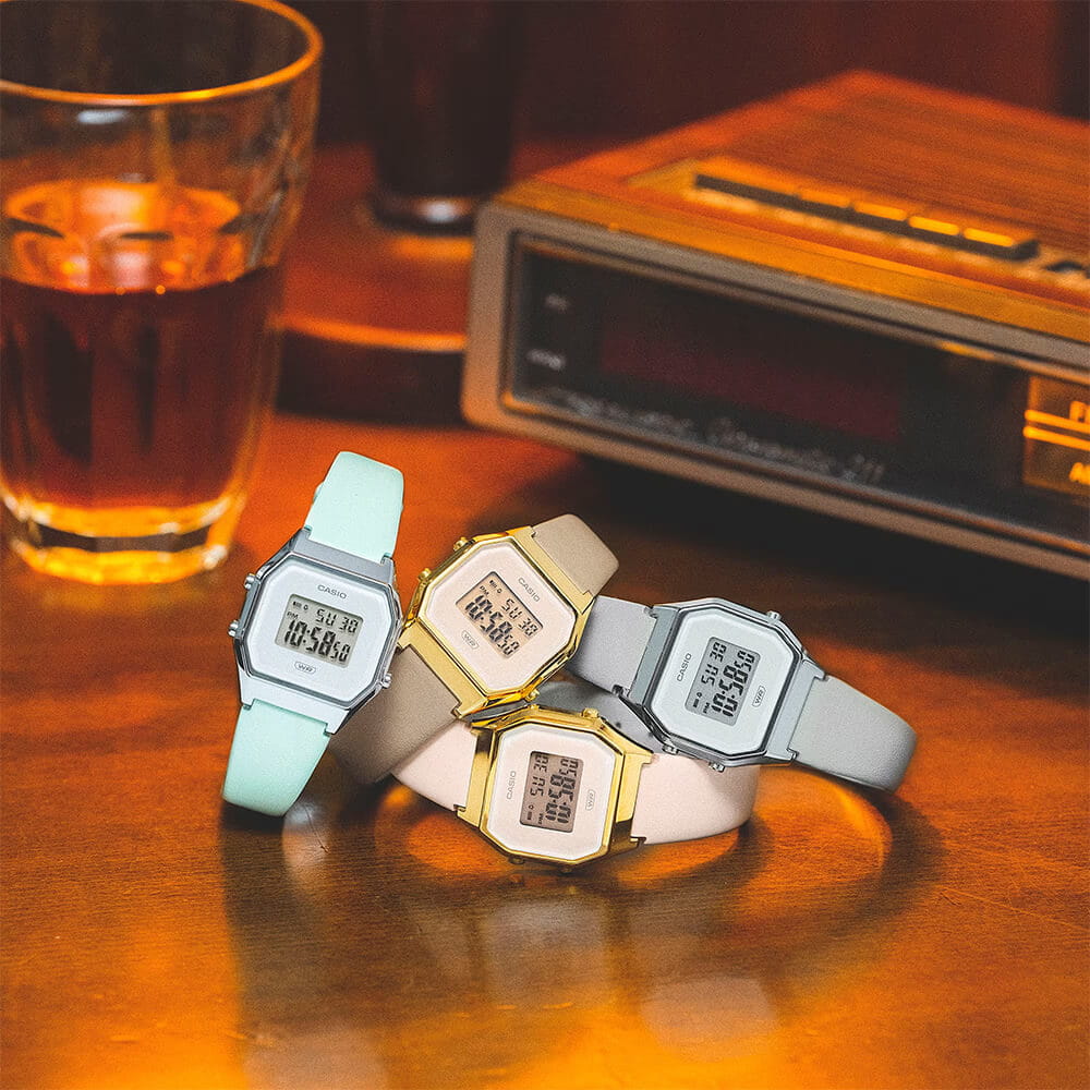 Оригинальные часы Casio Casio Vintage LA680WEL-3 кварцевые калибр механизма  общий вид