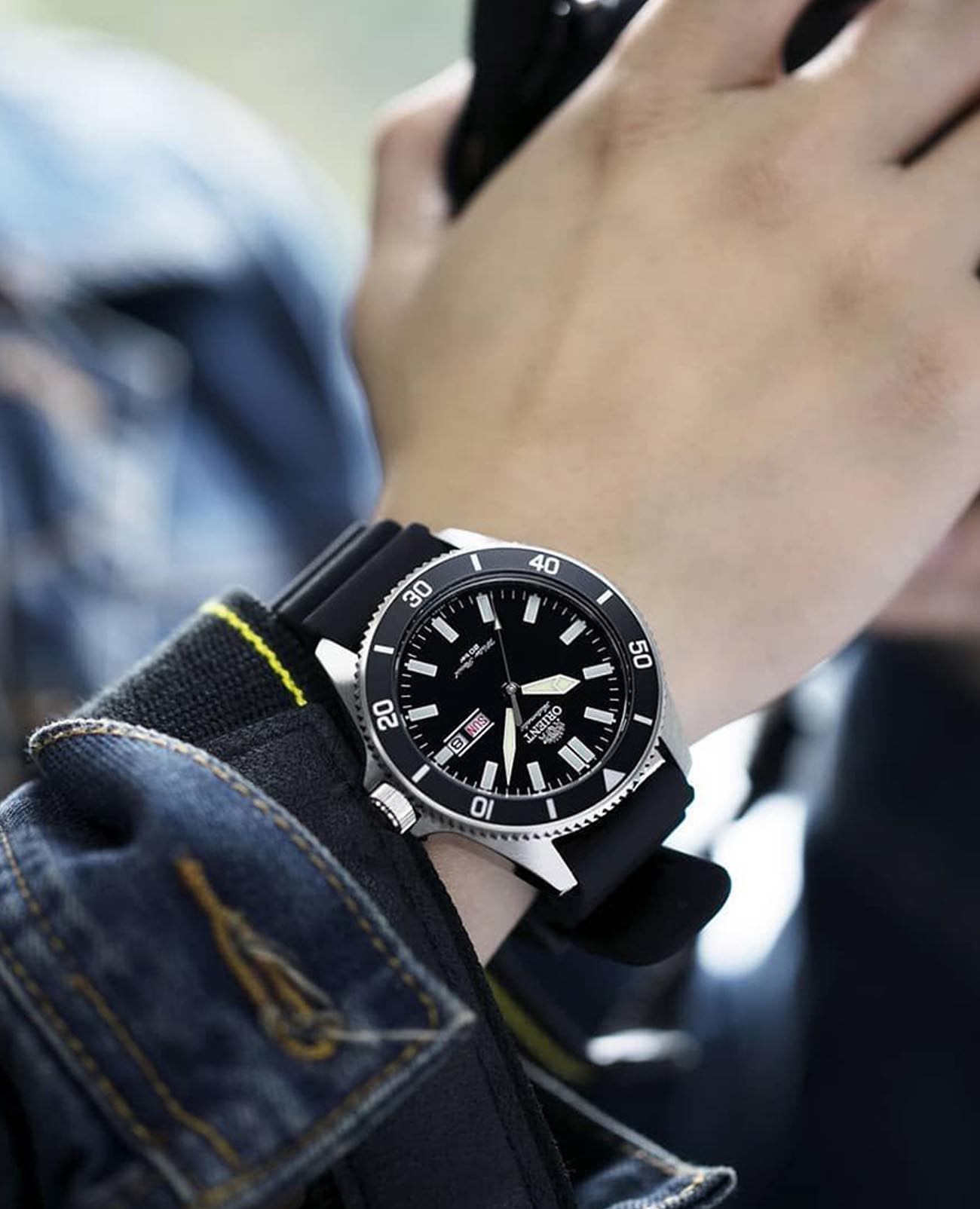 Orient Orient Diving Sport Automatic RA-AA0010B (RN-AA0010B) , наручные мужские часы фото под углом