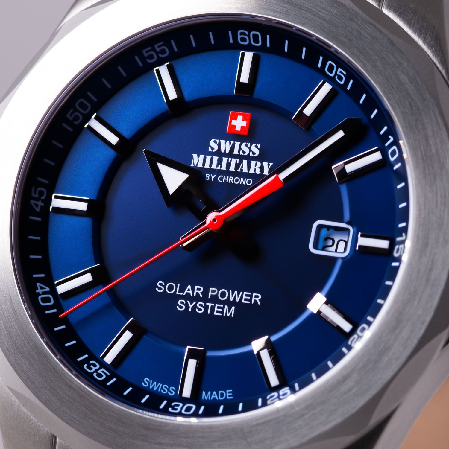 Swiss Military by Chrono SMS34073.05 мужские часы застежка крупным планом