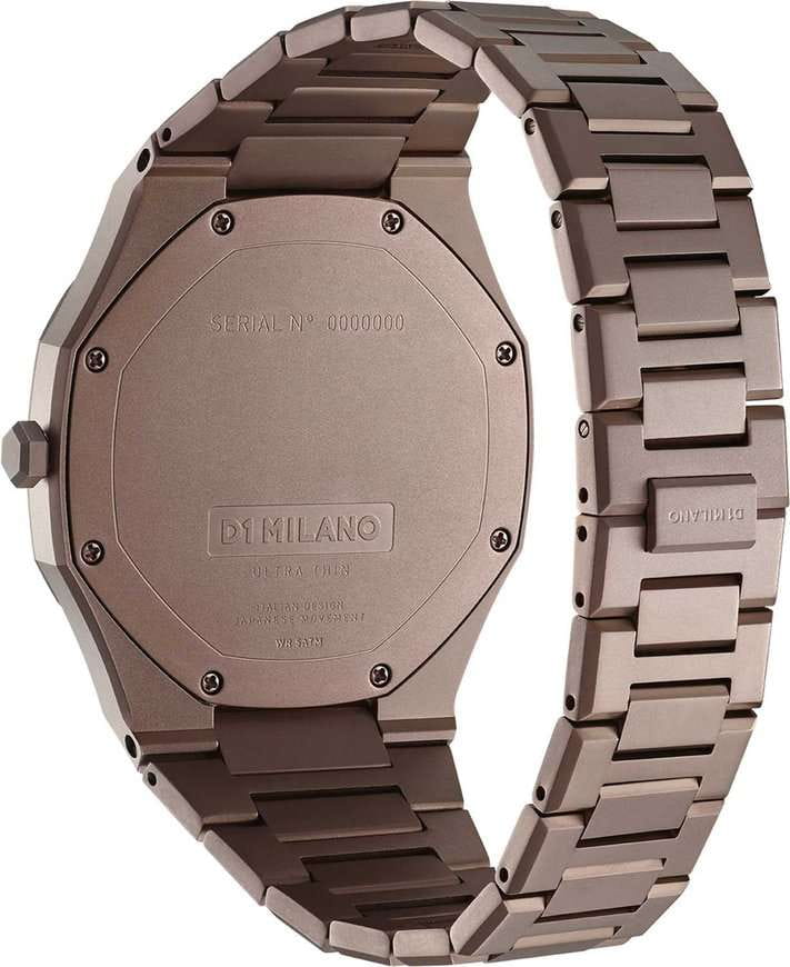 Оригинальные часы D1 Milano D1 Milano Ultra Thin UTBJ10 кварцевые калибр механизма miyota 1l22 общий вид