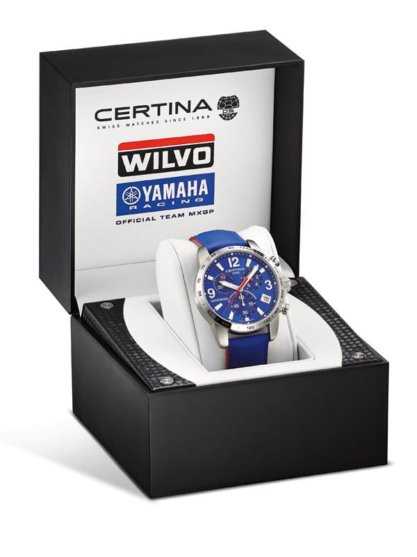 Certina C0344171604710 мужские часы застежка крупным планом