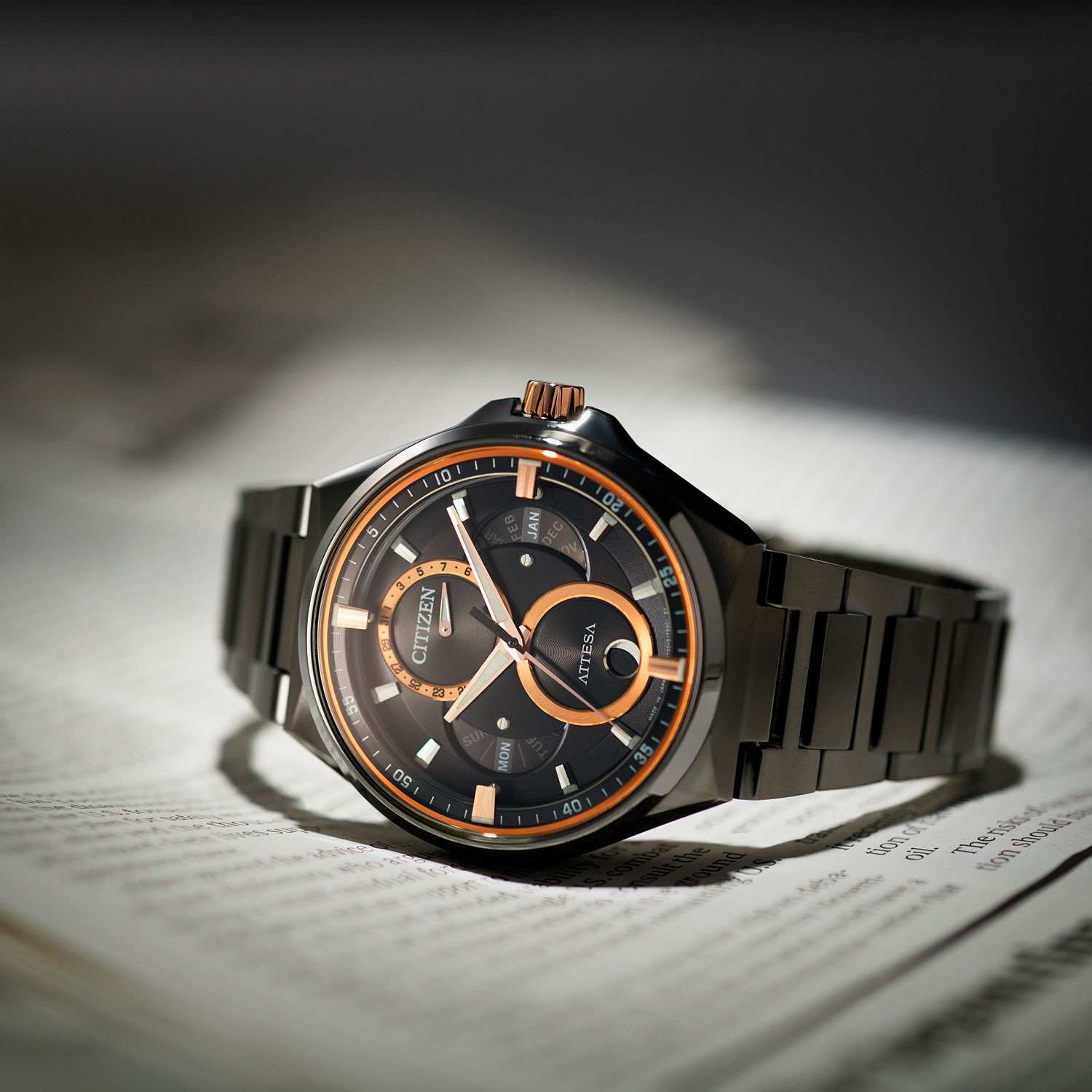 Оригинальные часы Citizen Citizen Attesa BU0065-64E кварцевые калибр механизма citizen общий вид