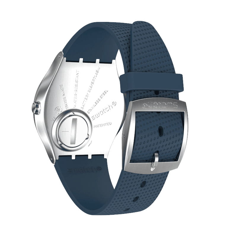 Swatch SS07S102 мужские часы застежка крупным планом