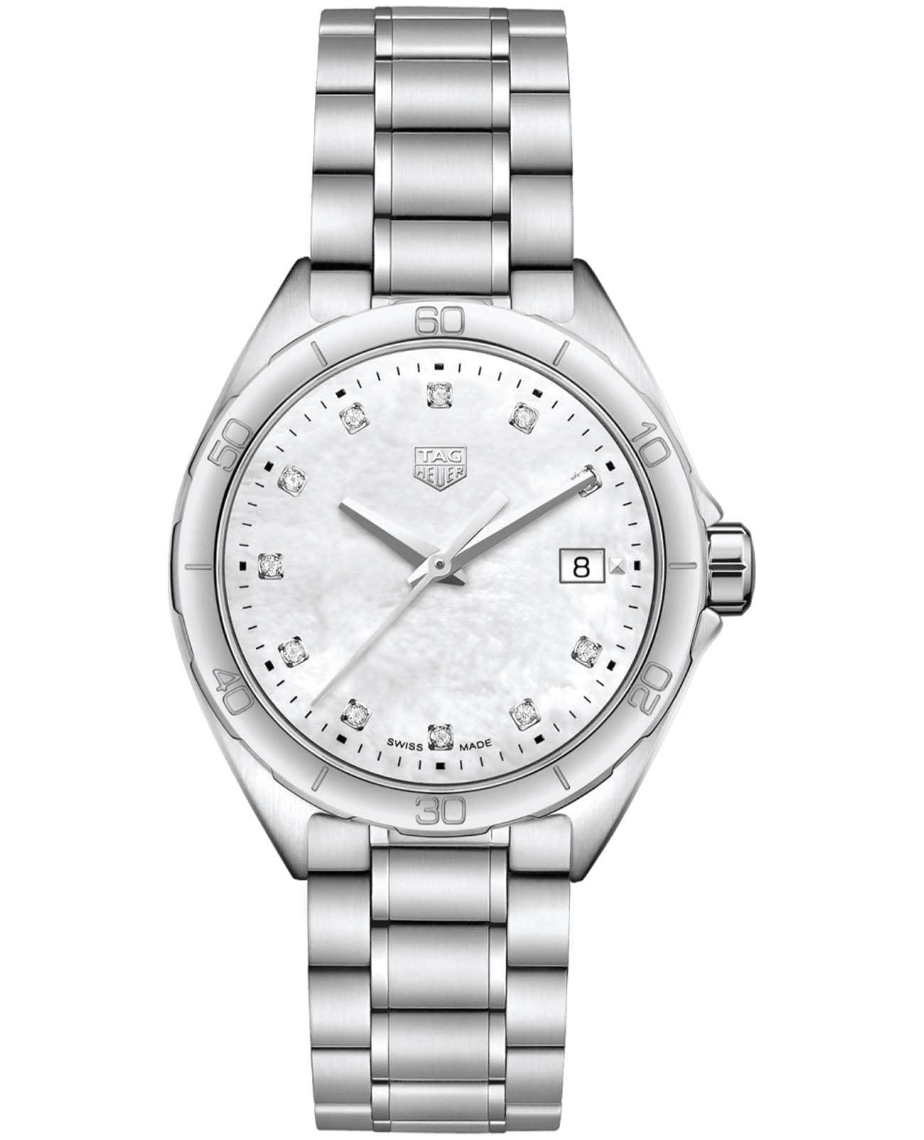 TAG Heuer TAG Heuer Formula 1 WBJ1319.BA0666  WBJ1319.BA0666 кварцевые женские часы перламутровый циферблат, браслет нержавеющая сталь — вид спереди