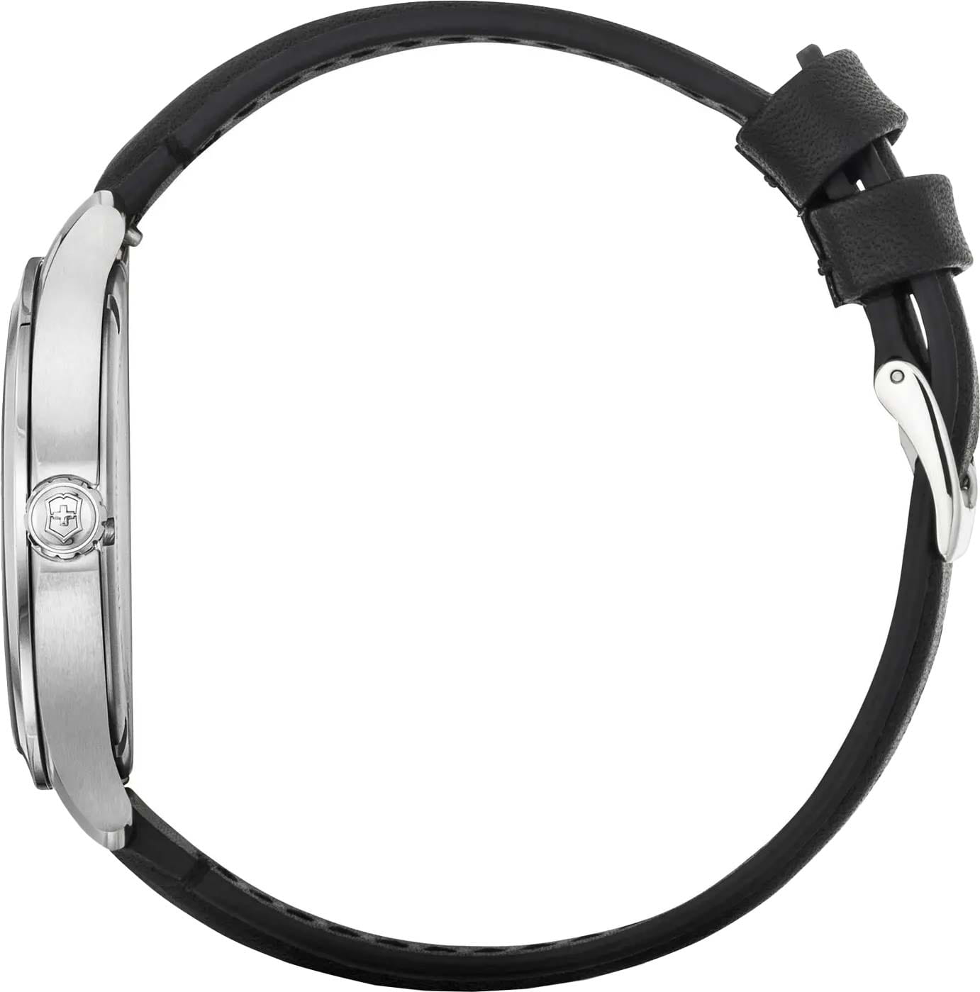 Victorinox Victorinox ALLIANCE 241904, alliance швейцария мужские часы на браслете кожаный боковой вид