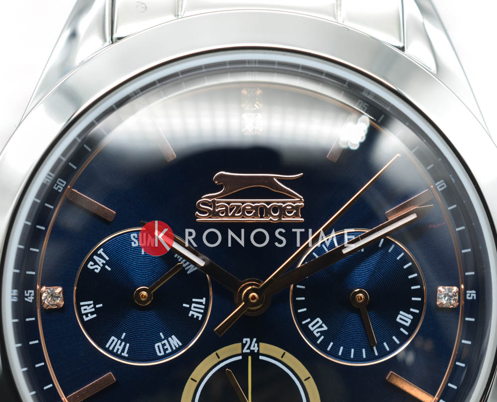 Slazenger Slazenger Multifunction SL.09.2032.4.01,  англия женские часы на браслете суперметалл боковой вид