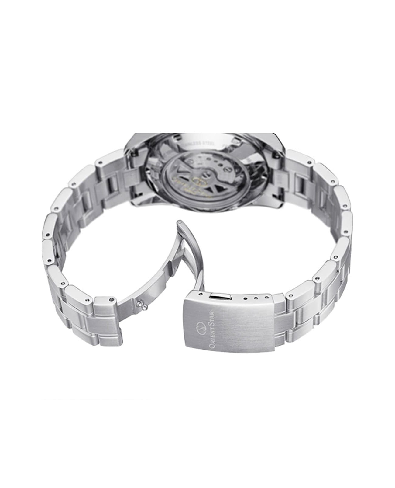Orient Orient Star RE-AU0004B (RK-AU0004B)  — детали корпуса и нержавеющая сталь