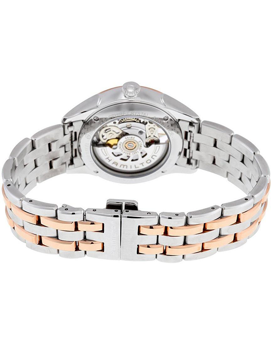 Hamilton H32425251 женские часы застежка крупным планом
