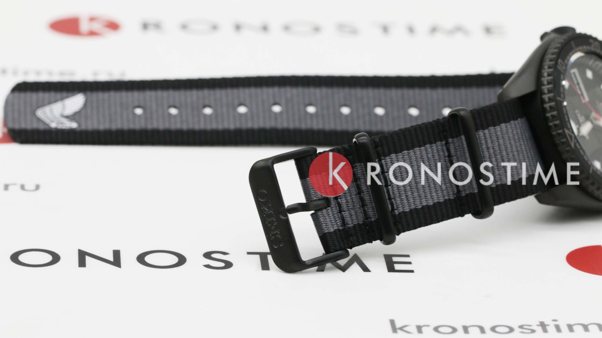 Seiko Seiko 5 Sports SRPJ75K1 мужские часы черный циферблат на запястье