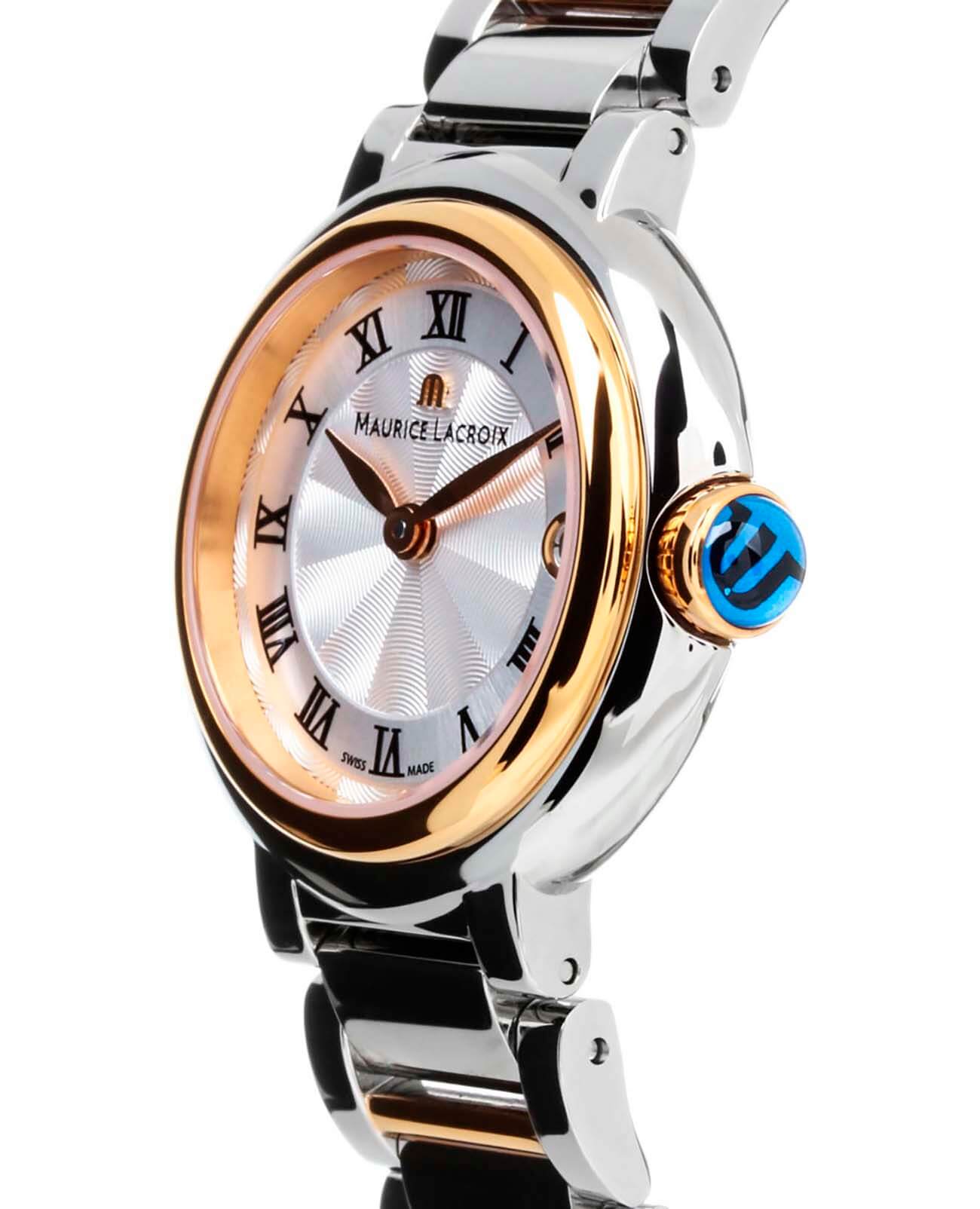 Maurice Lacroix Maurice Lacroix FIABA Date FA1004-PVP13-110-1 , наручные женские часы фото под углом