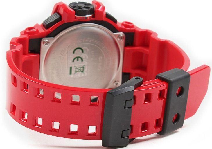 Casio Casio G-Shock GBA-400-4A, g-shock япония мужские часы на браслете пластик боковой вид
