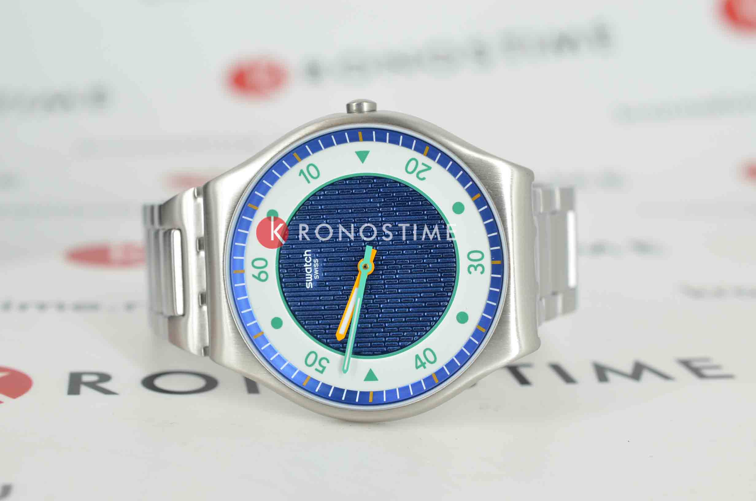 Swatch Swatch Skin Irony 42 SS07S143G, irony швейцария женские часы на браслете нержавеющая сталь боковой вид