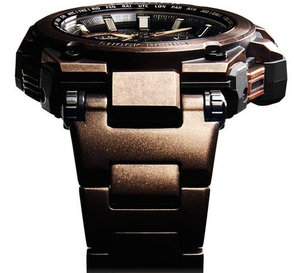 Casio Casio G-Shock Premium MTG-G1000AR-1A, g-shock япония мужские часы на браслете нержавеющая сталь боковой вид