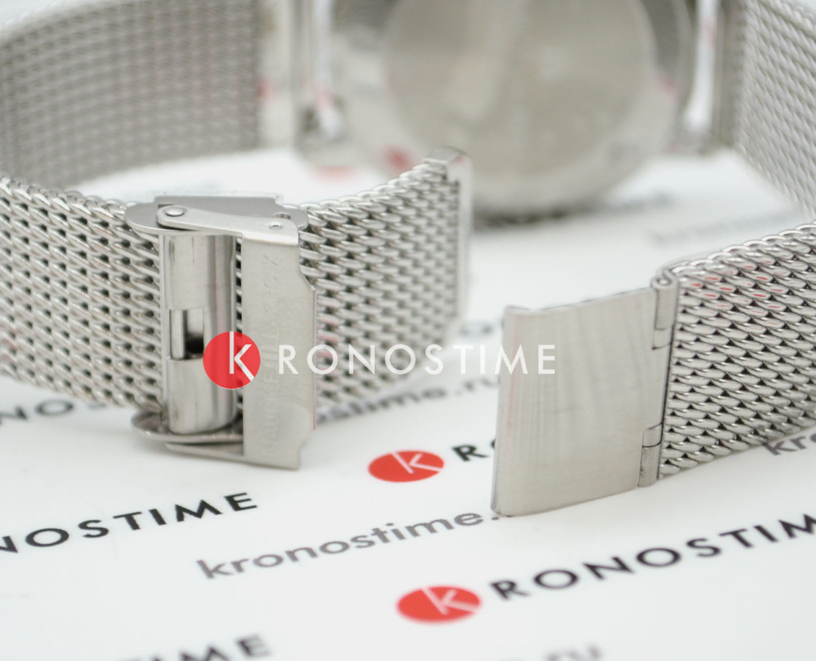 Maurice Lacroix EL1098-SS002-311-1 мужские часы застежка крупным планом