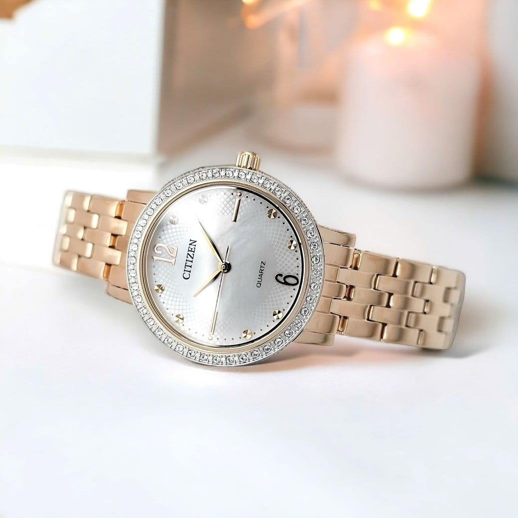 Оригинальные часы Citizen Citizen Elegance EL3103-57D кварцевые калибр механизма citizen общий вид
