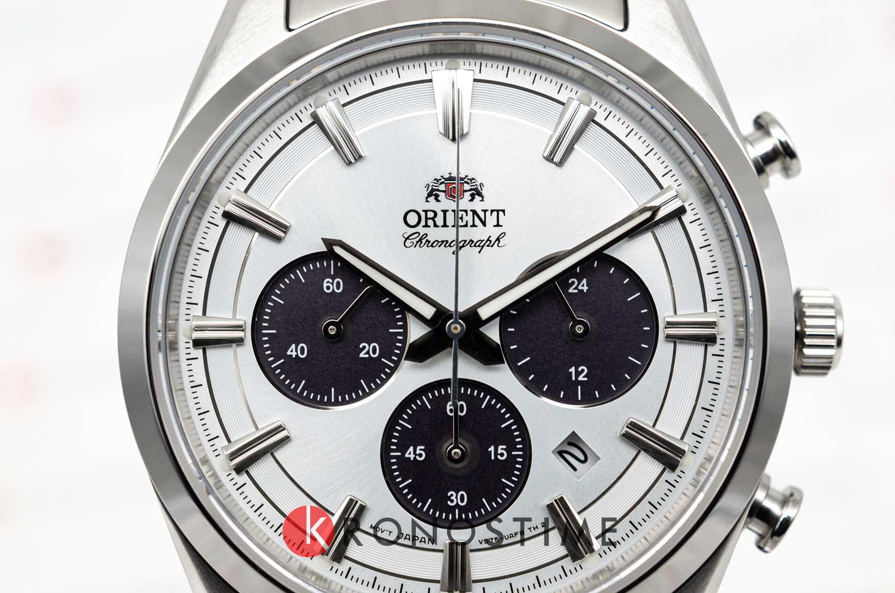 Orient Orient Chronograph RA-TX0305S (RN-TX0305S) мужские часы белый циферблат на запястье
