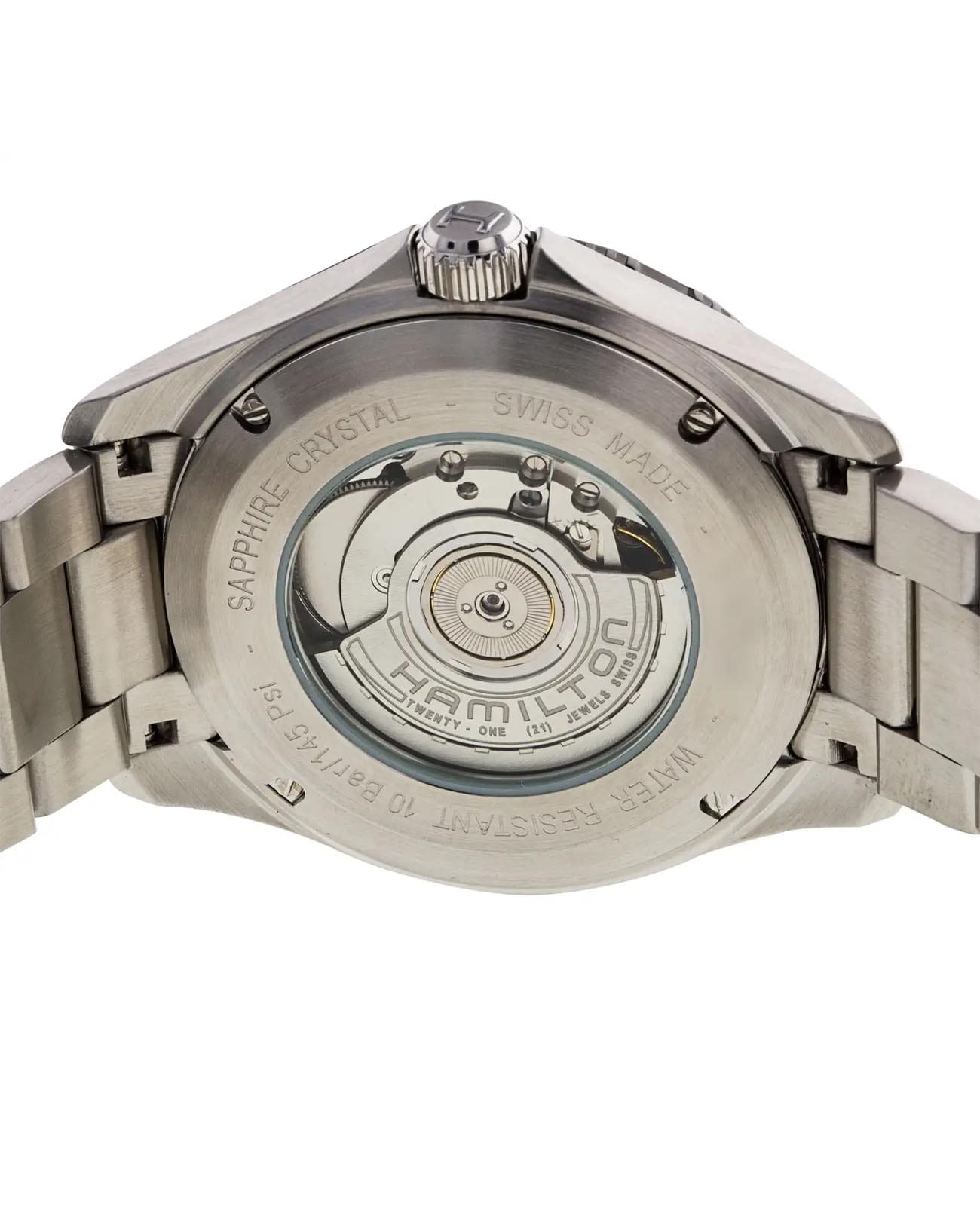 Hamilton Hamilton Khaki Aviation Pilot GMT Auto H76755135 мужские часы черный циферблат на запястье