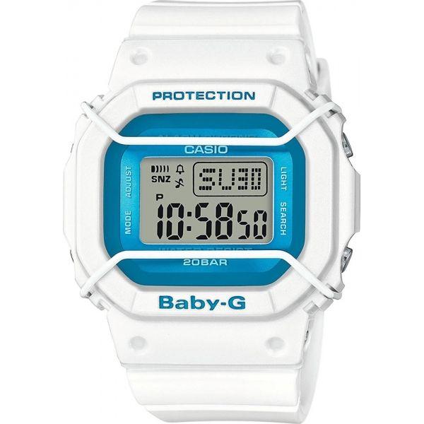 Casio Casio Baby-G BGD-501FS-7ER  BGD-501FS-7ER кварцевые женские часы голубой циферблат, браслет пластик — вид спереди