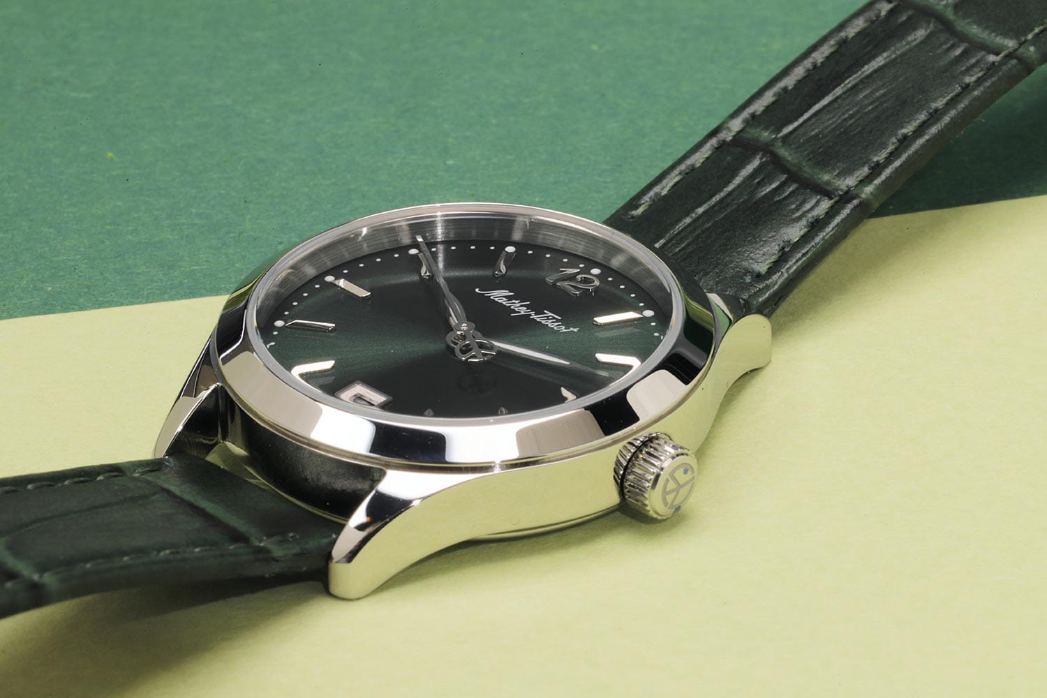 Mathey-Tissot Mathey-Tissot Urban D411AV,  швейцария женские часы на браслете кожаный боковой вид