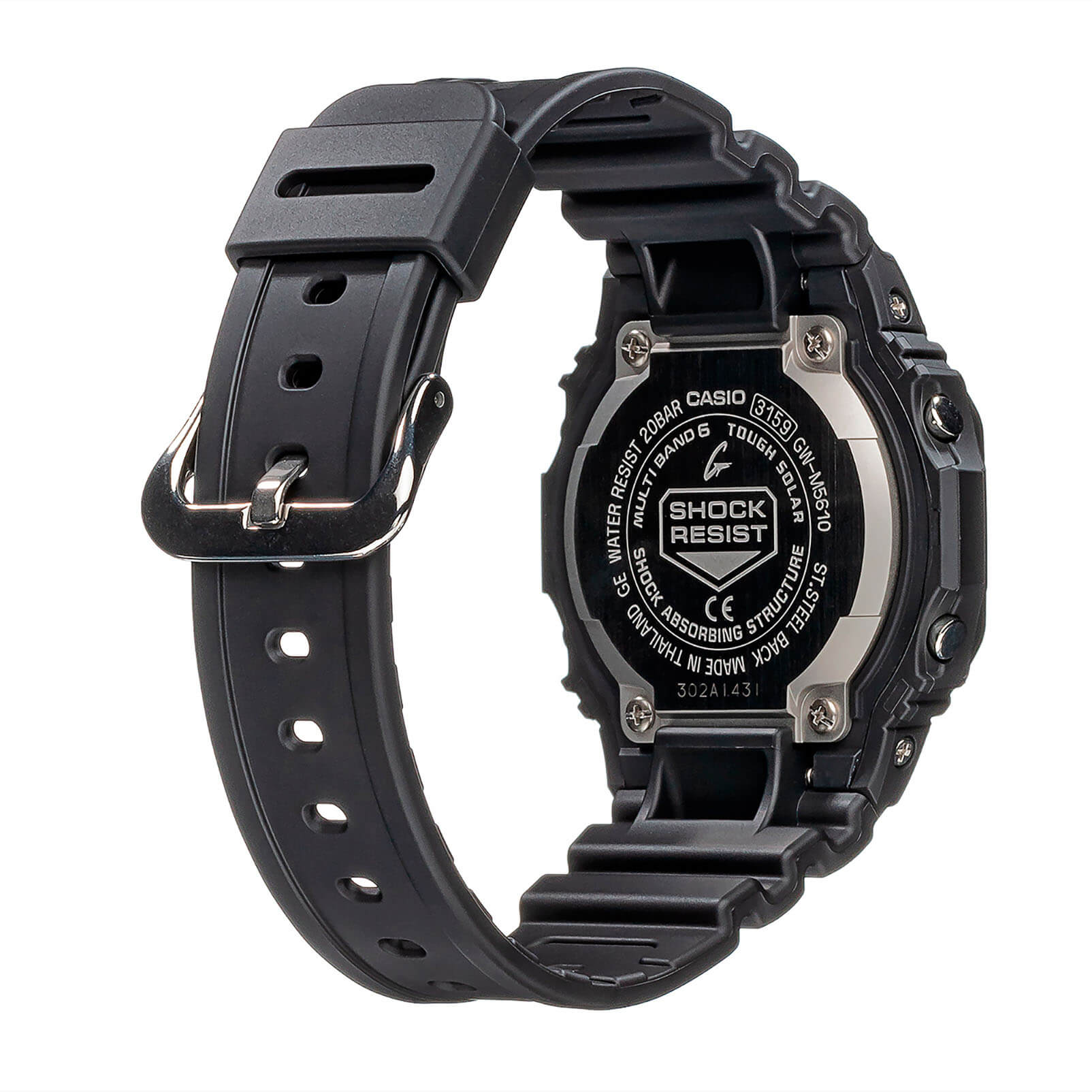 Casio Casio G-Shock GW-M5610-1  — детали корпуса и пластик