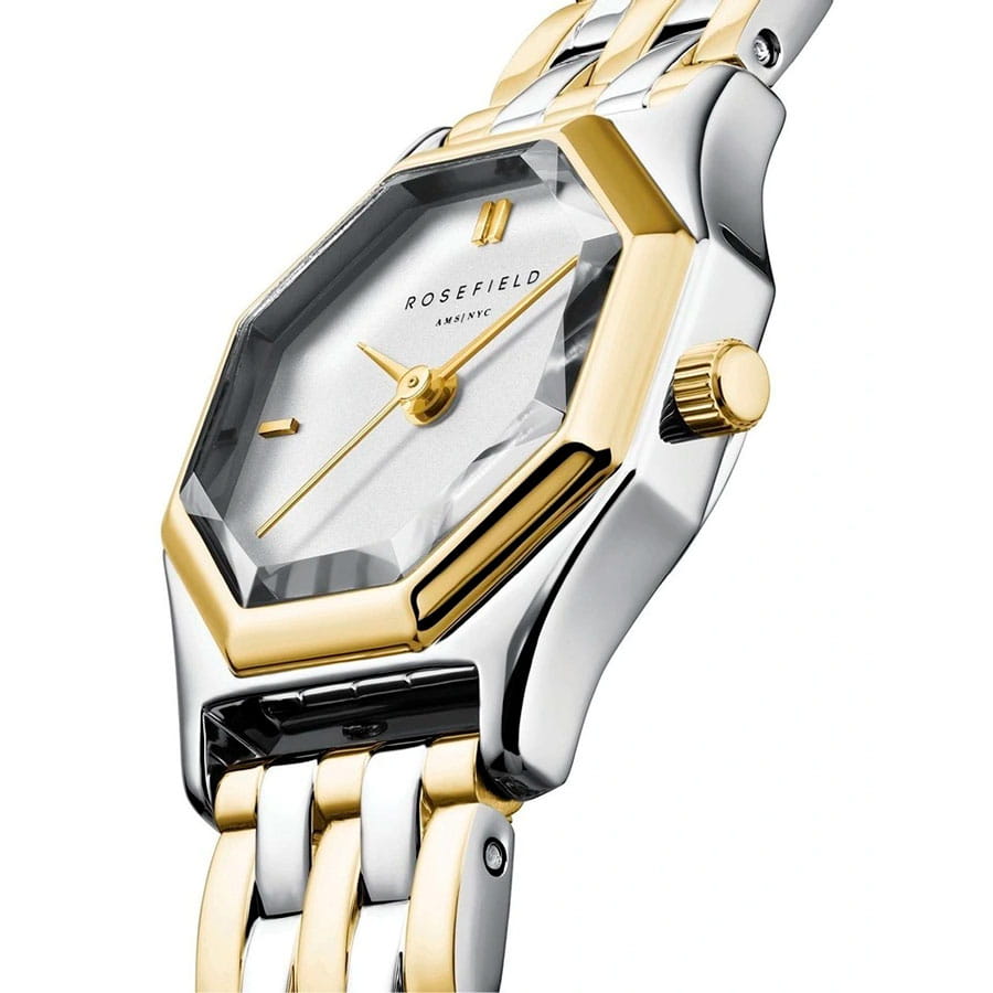 Rosefield Rosefield The Gemme GWSSS-G03,  сша женские часы на браслете нержавеющая сталь с ip-покрытием боковой вид