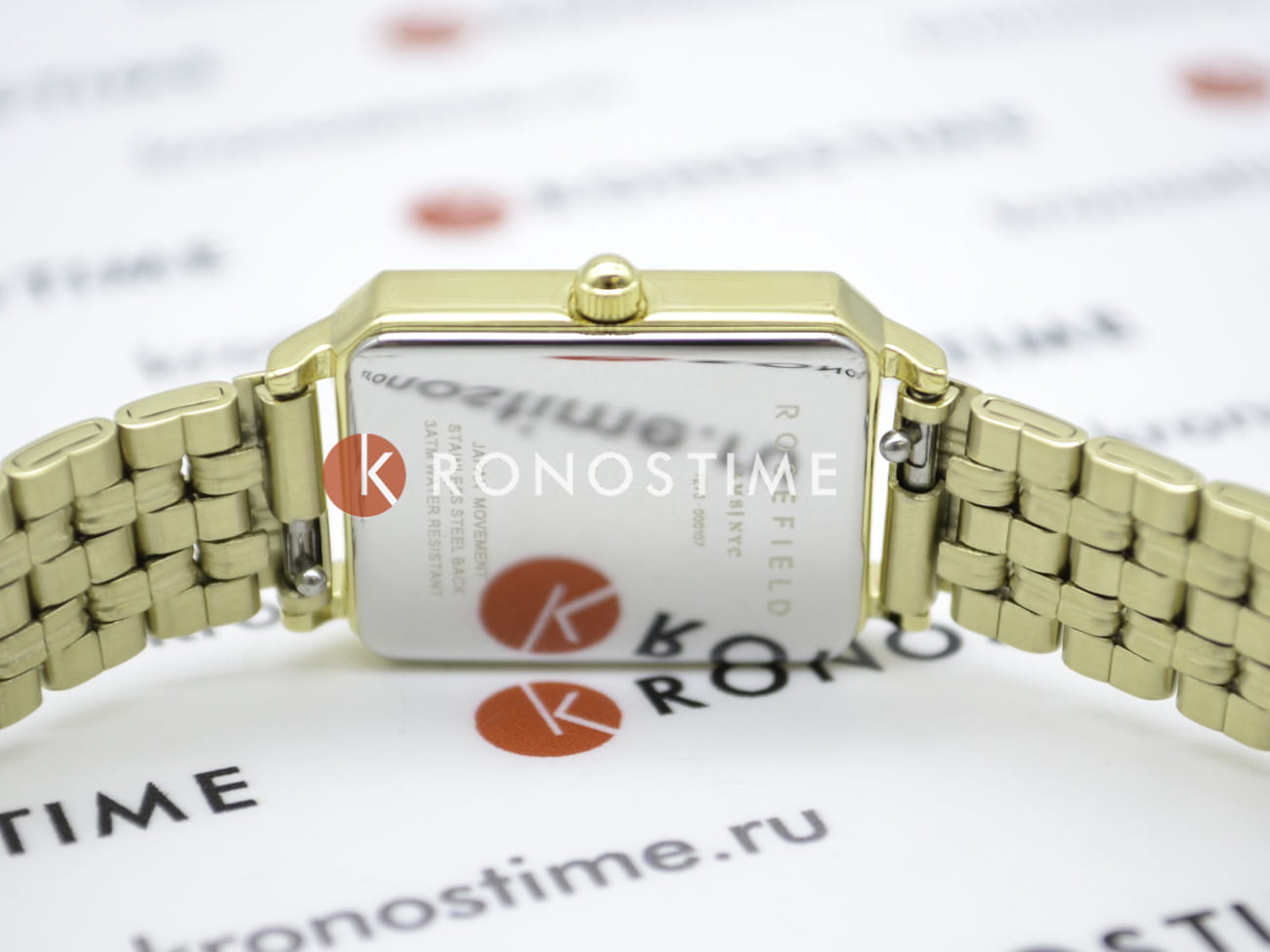 Rosefield Rosefield The Octagon OBGSG-O61  - задняя крышка сталь металл корпуса, сша часы