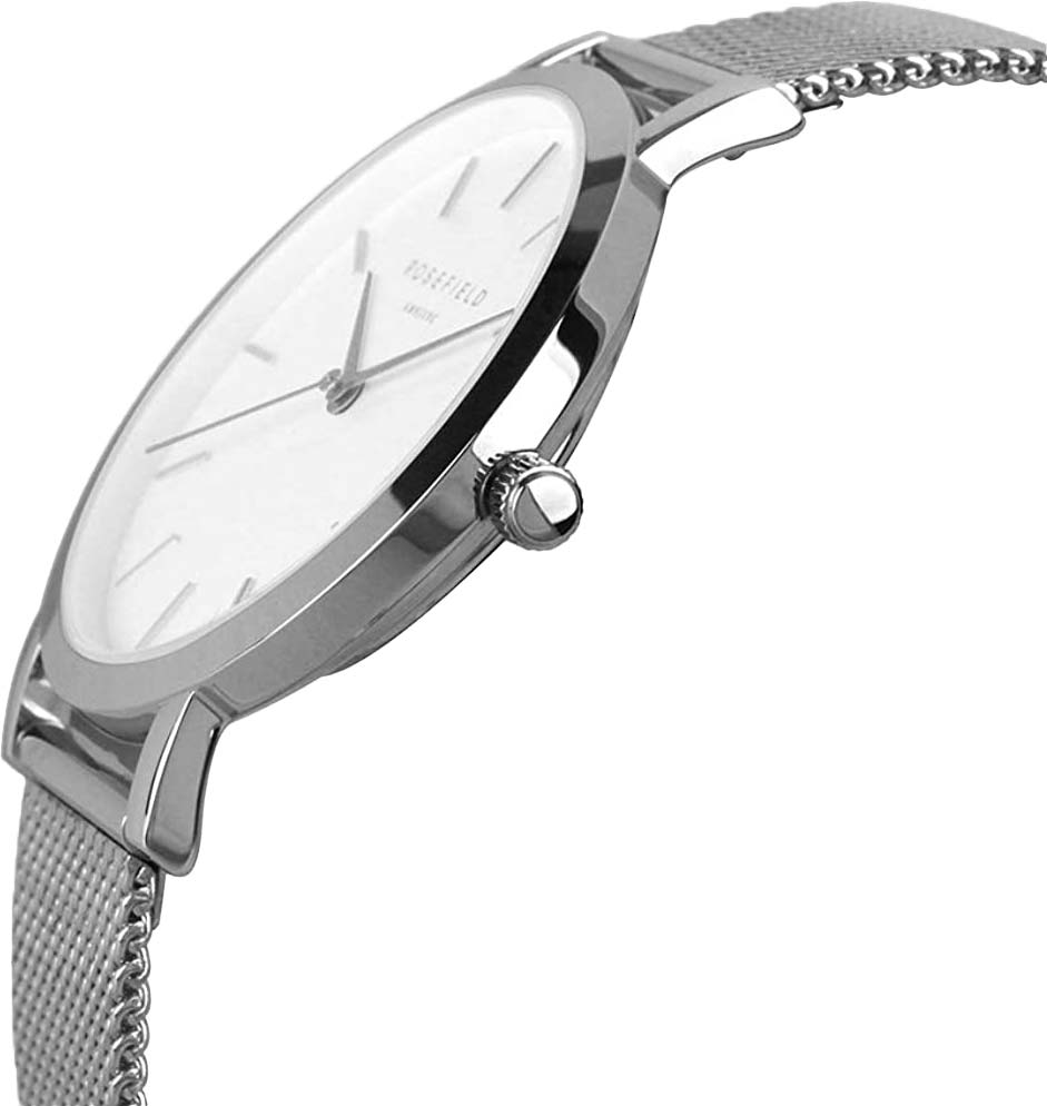 Rosefield Rosefield The Mercer MWS-M40 кварцевые женские часы часы крупный план белый циферблата