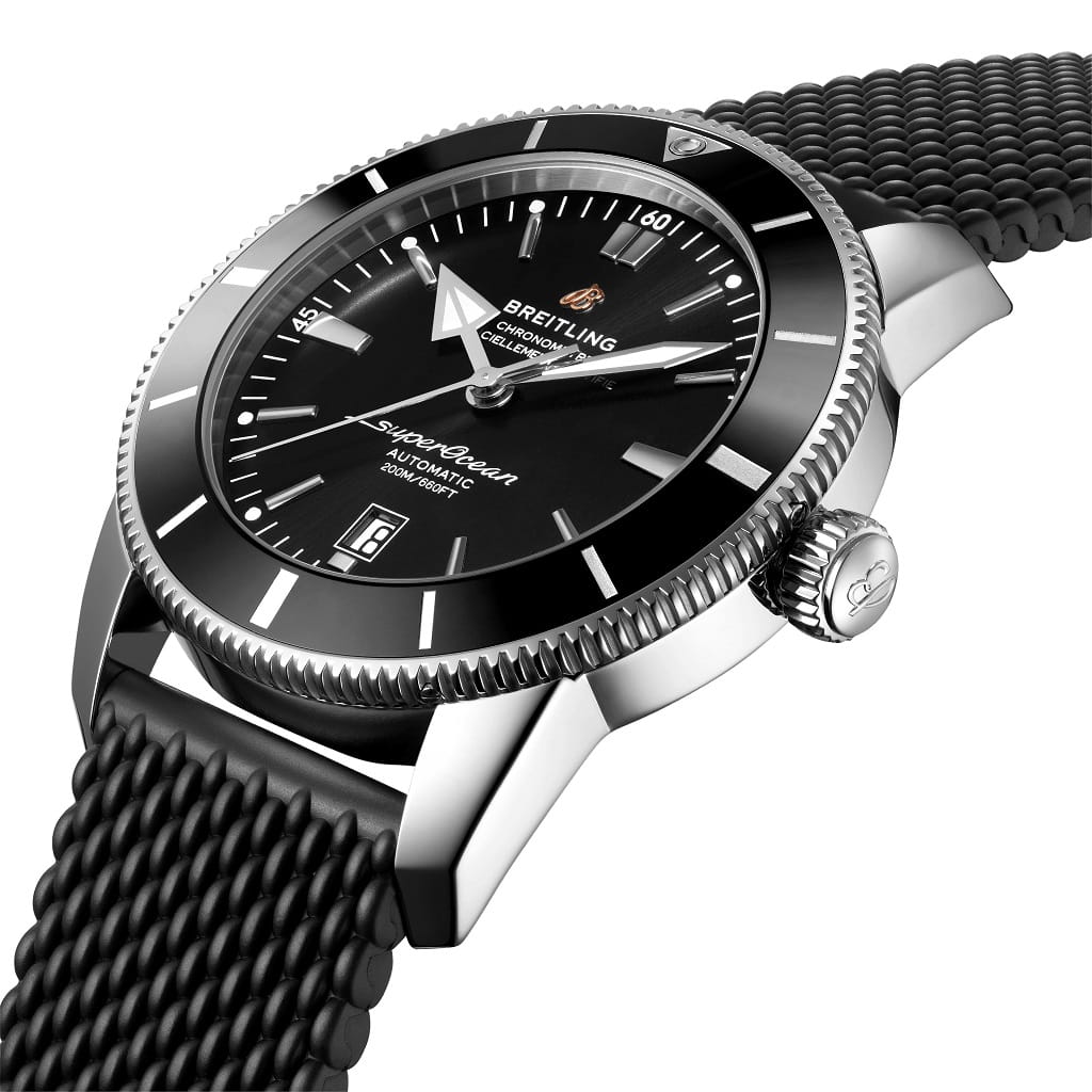 Breitling Breitling Superocean Heritage B20 Automatic 46 AB2020121B1S1 , наручные мужские часы фото под углом