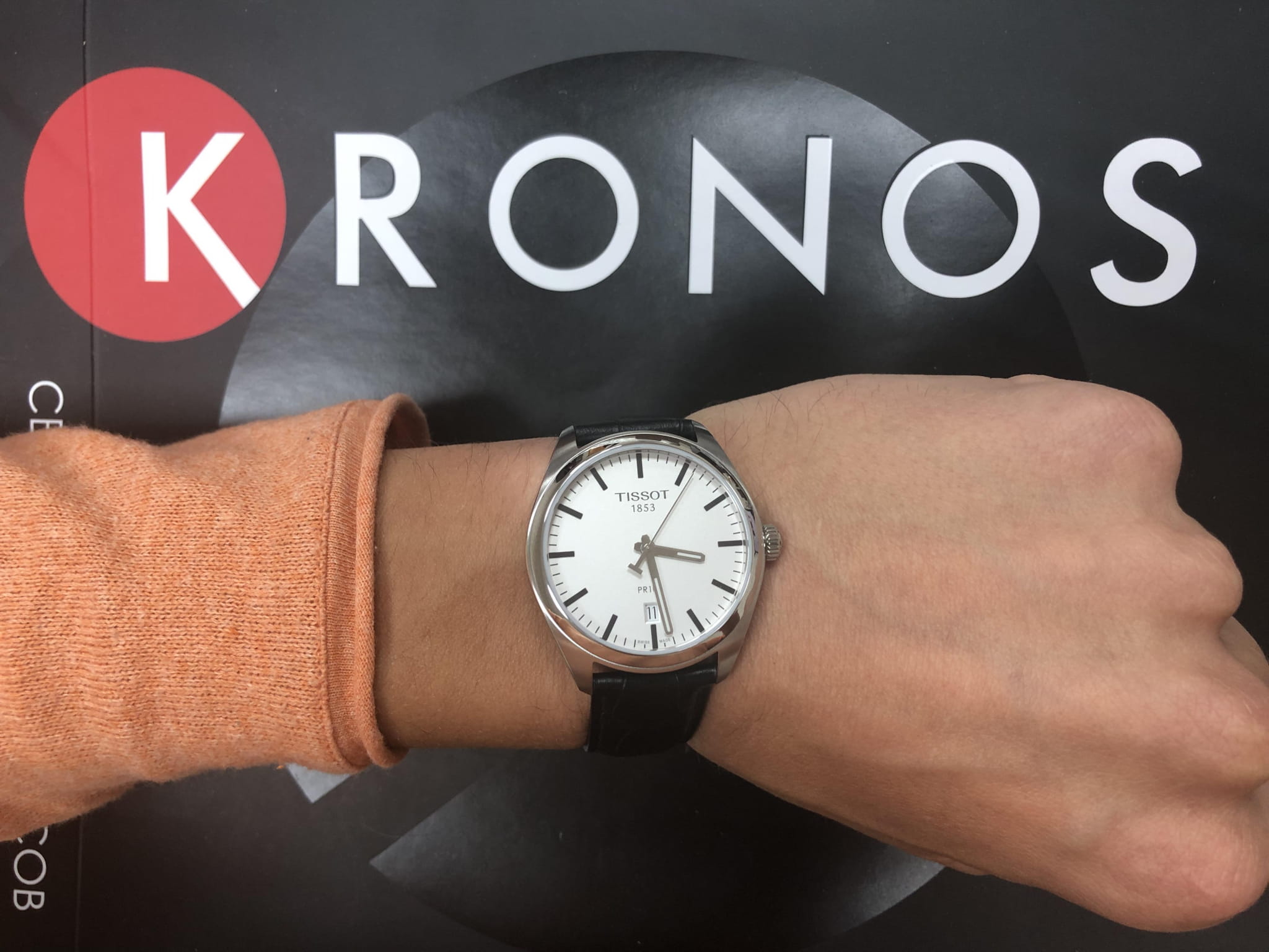 Tissot Tissot PR 100 T101.410.16.031.00 PR 100 — детали корпуса и кожаный