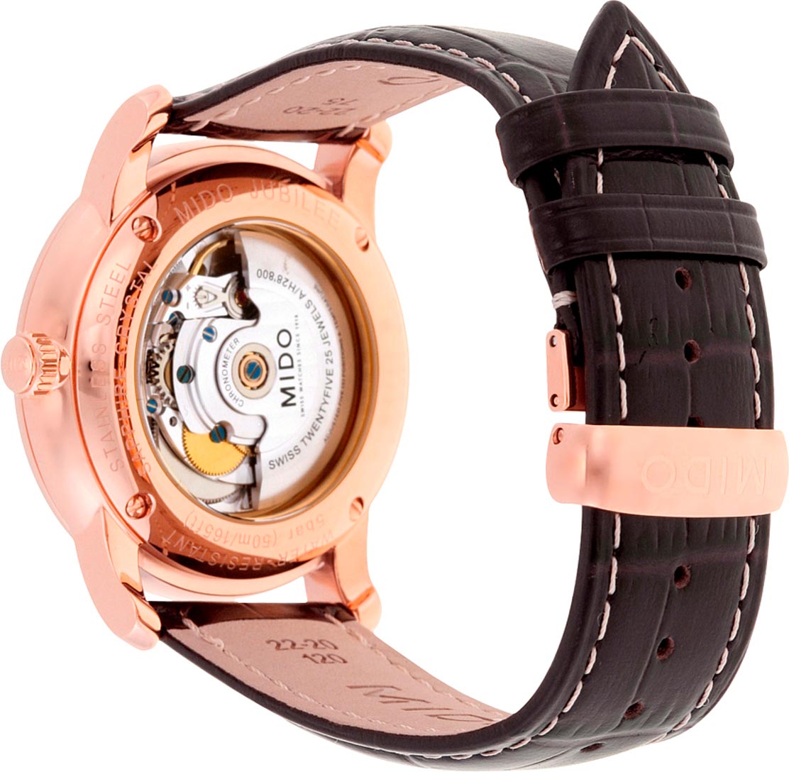 Mido Mido Baroncelli M8690.3.13.8 мужские часы черный циферблат на запястье