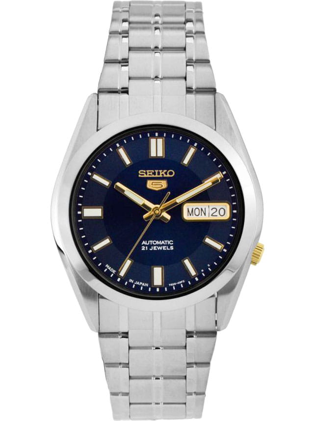 Seiko Seiko Seiko 5 SNKF15J1 , наручные мужские часы фото под углом