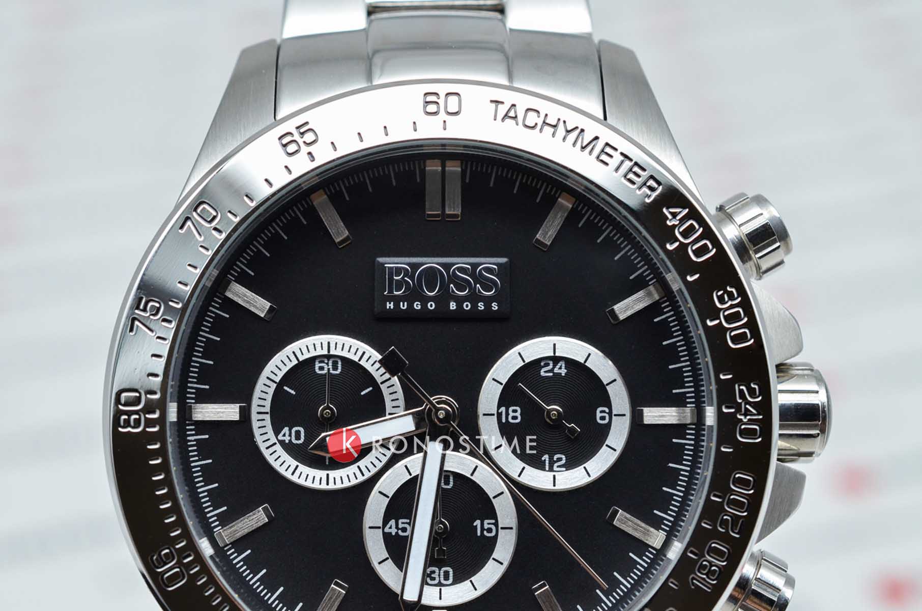 Hugo Boss Hugo Boss Ikon HB1512965,  германия мужские часы на браслете нержавеющая сталь боковой вид