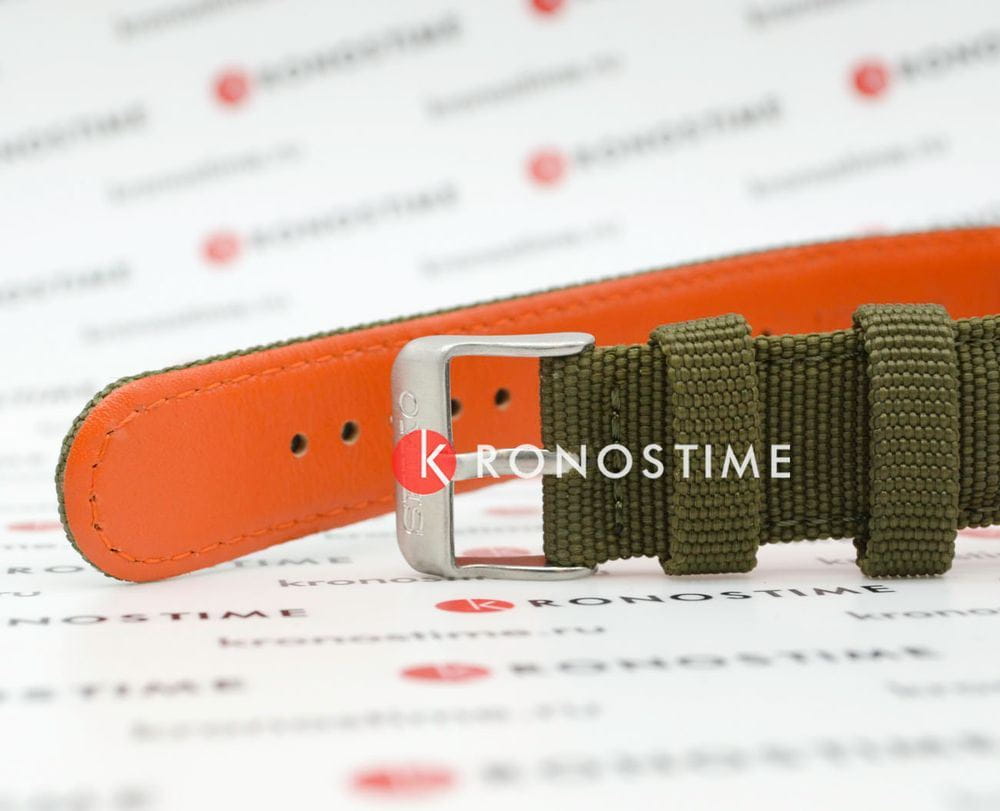 Seiko Seiko 5 Sports SRPH29K1 мужские часы зеленый циферблат на запястье