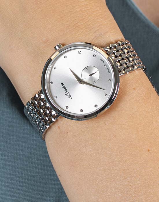 Adriatica Adriatica Essence A3724.5143Q,  швейцария женские часы на браслете нержавеющая сталь боковой вид