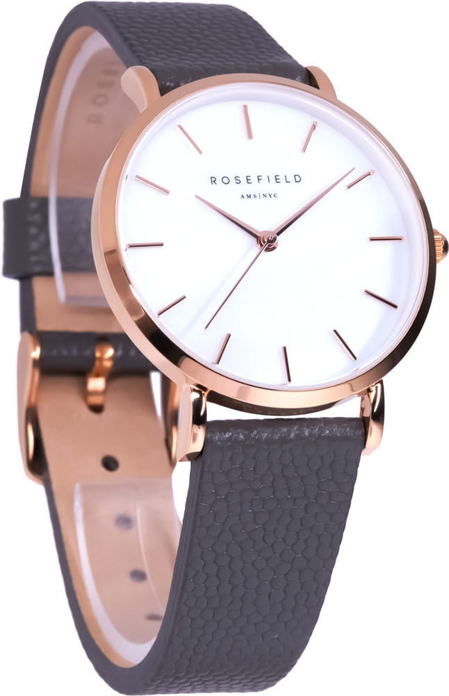 Rosefield Rosefield Upper East Side UWGCSR-U29,  сша женские часы на браслете кожаный боковой вид