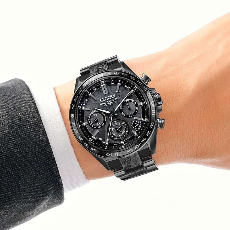 Оригинальные часы Citizen Citizen Attesa CC4067-66E кварцевые калибр механизма citizen f950 общий вид