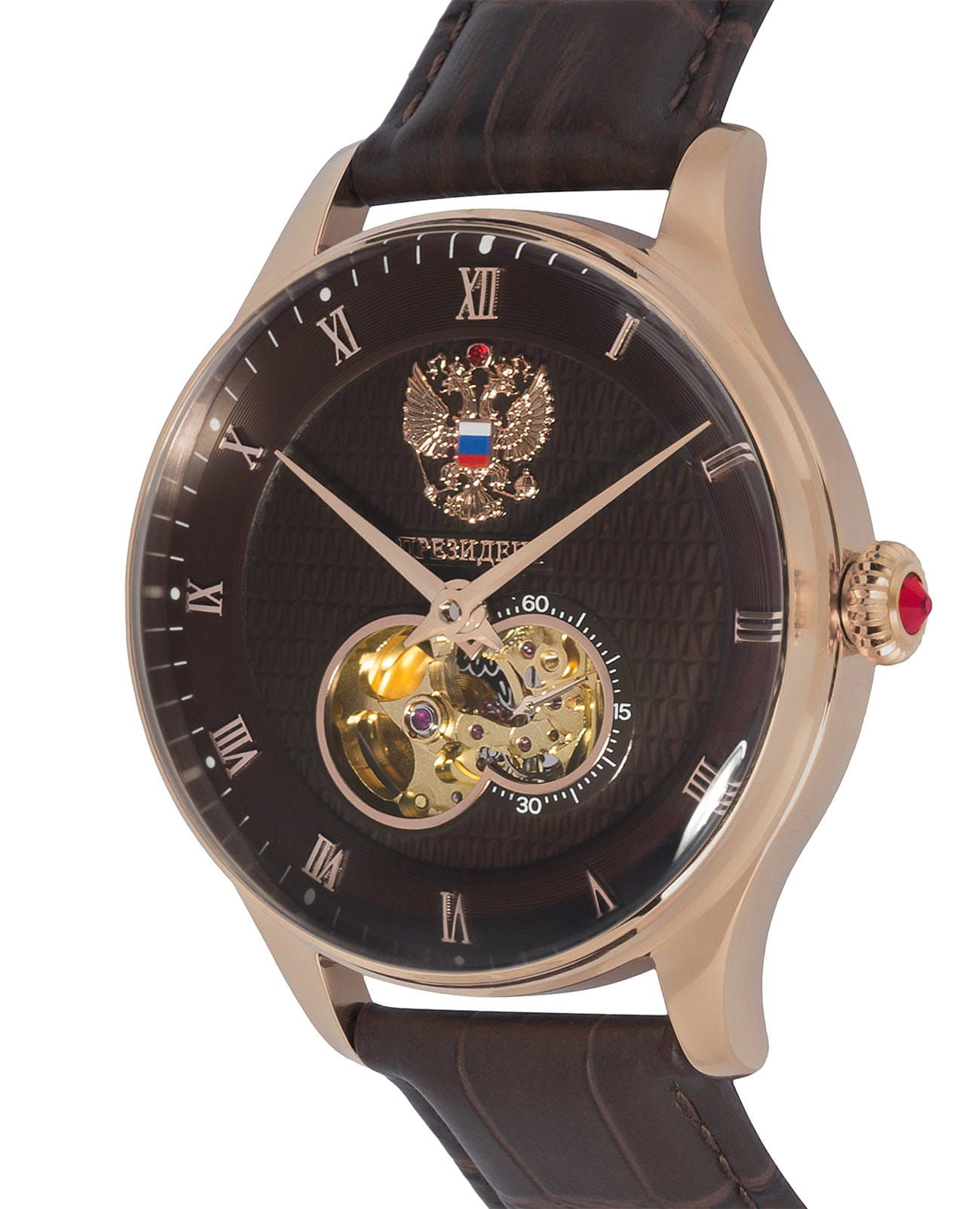 Президент Президент 6509150 , наручные мужские часы фото под углом
