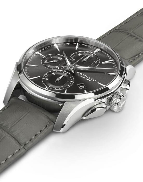 Оригинальные часы Hamilton Hamilton Jazzmaster Auto Chrono H32586881 механические калибр механизма h-21 общий вид