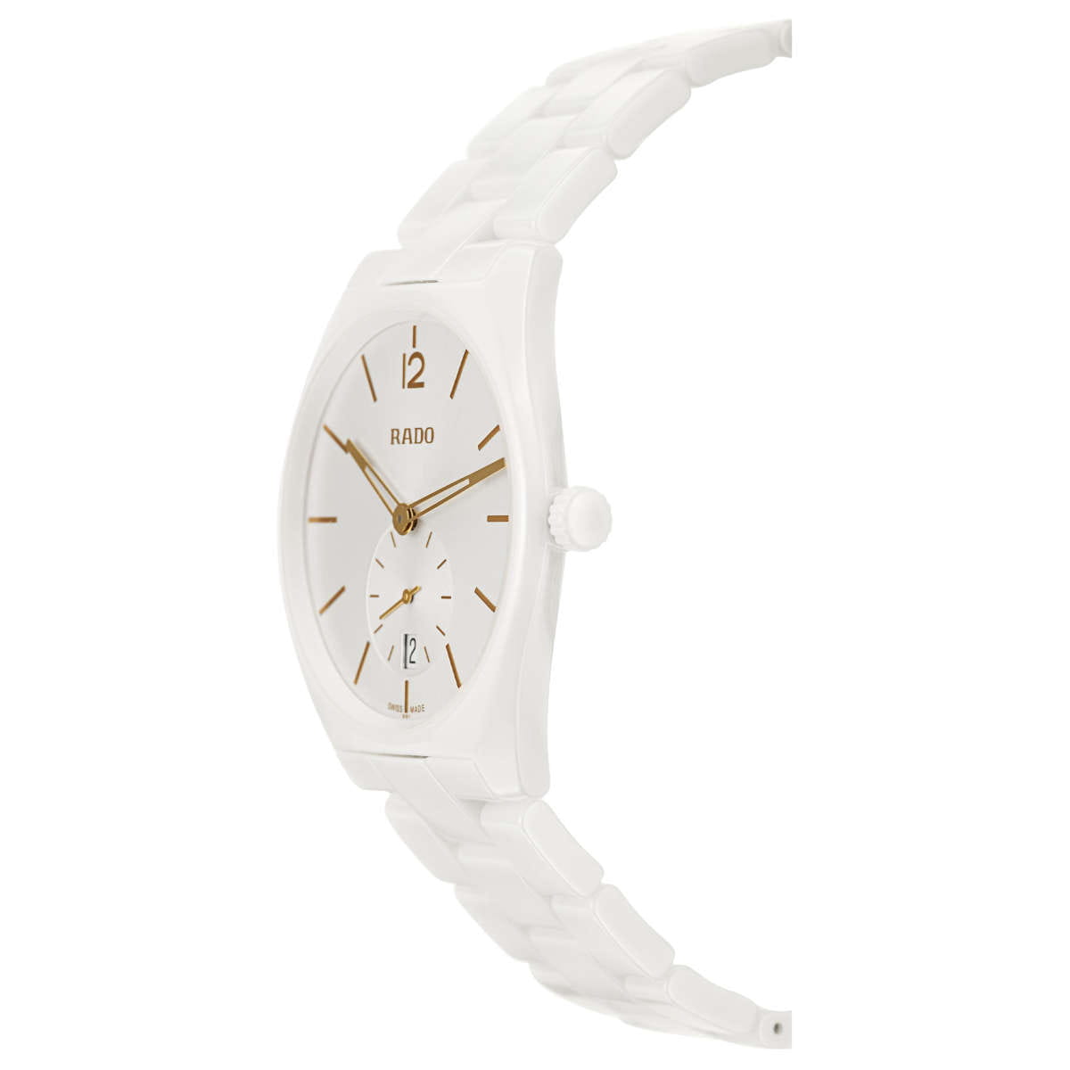 Rado Rado Specchio R27082012,  швейцария мужские часы на браслете керамика боковой вид