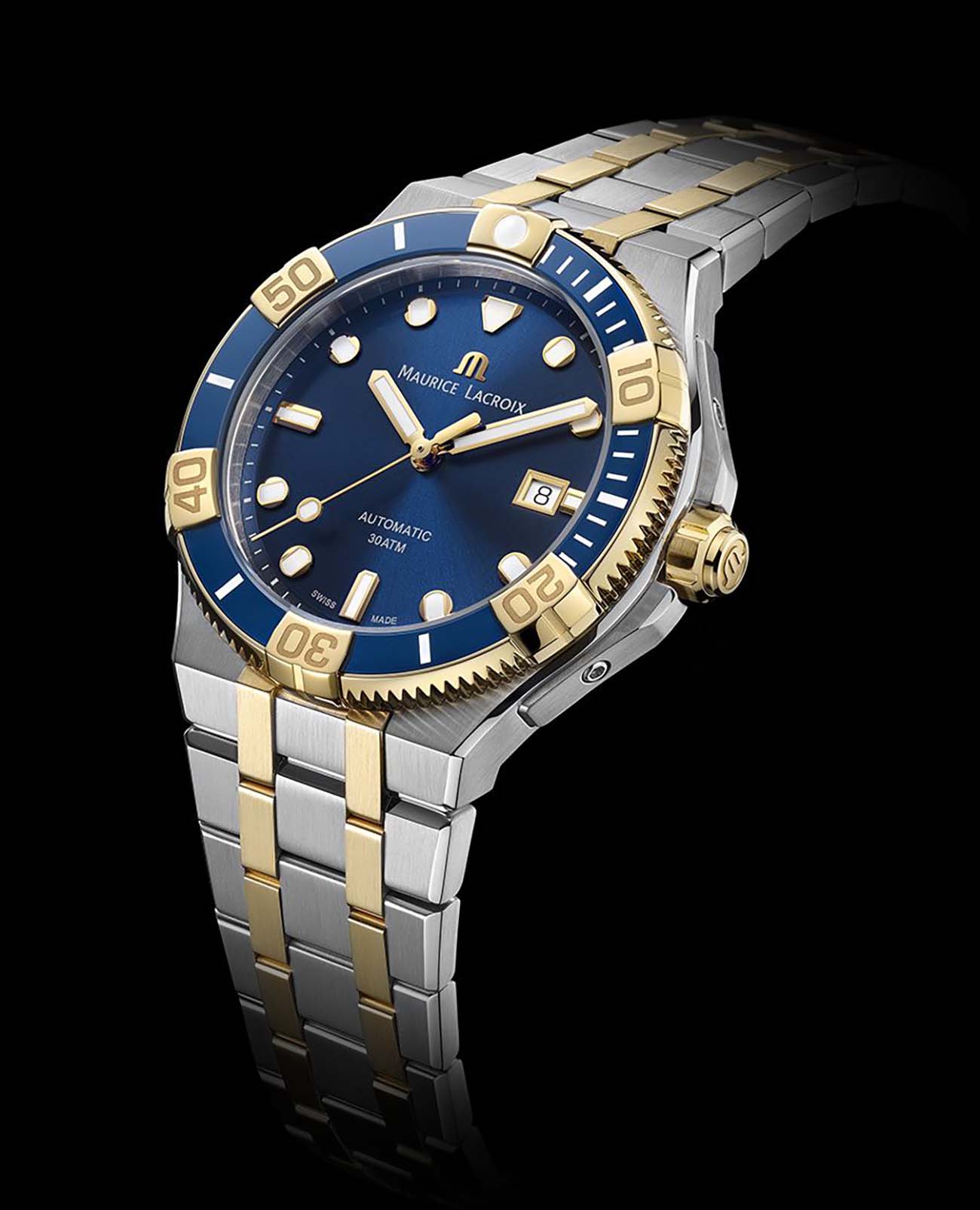 Maurice Lacroix Maurice Lacroix Aikon Venturer AI6058-SY013-430-1 , наручные мужские часы фото под углом