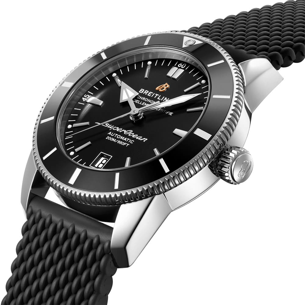 Breitling Breitling Superocean Heritage B20 Automatic 42 AB2010121B1S1 , наручные мужские часы фото под углом