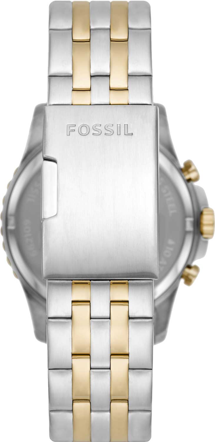 Fossil Fossil Bannon  FS5881,  сша мужские часы на браслете сталь с ip покрытием боковой вид