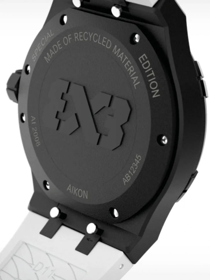 Maurice Lacroix Maurice Lacroix Aikon Tide Special Edition FIBA 3x3 AI2008-00YZ1-000-0, aikon швейцария мужские часы на браслете каучук боковой вид