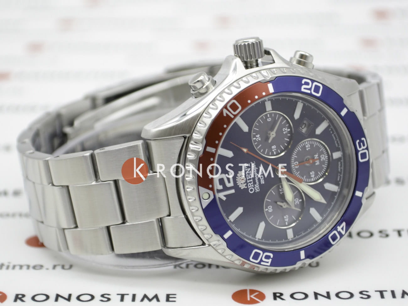 Orient Orient Chronograph RA-TX0201L (RN-TX0201L) мужские часы черный циферблат на запястье