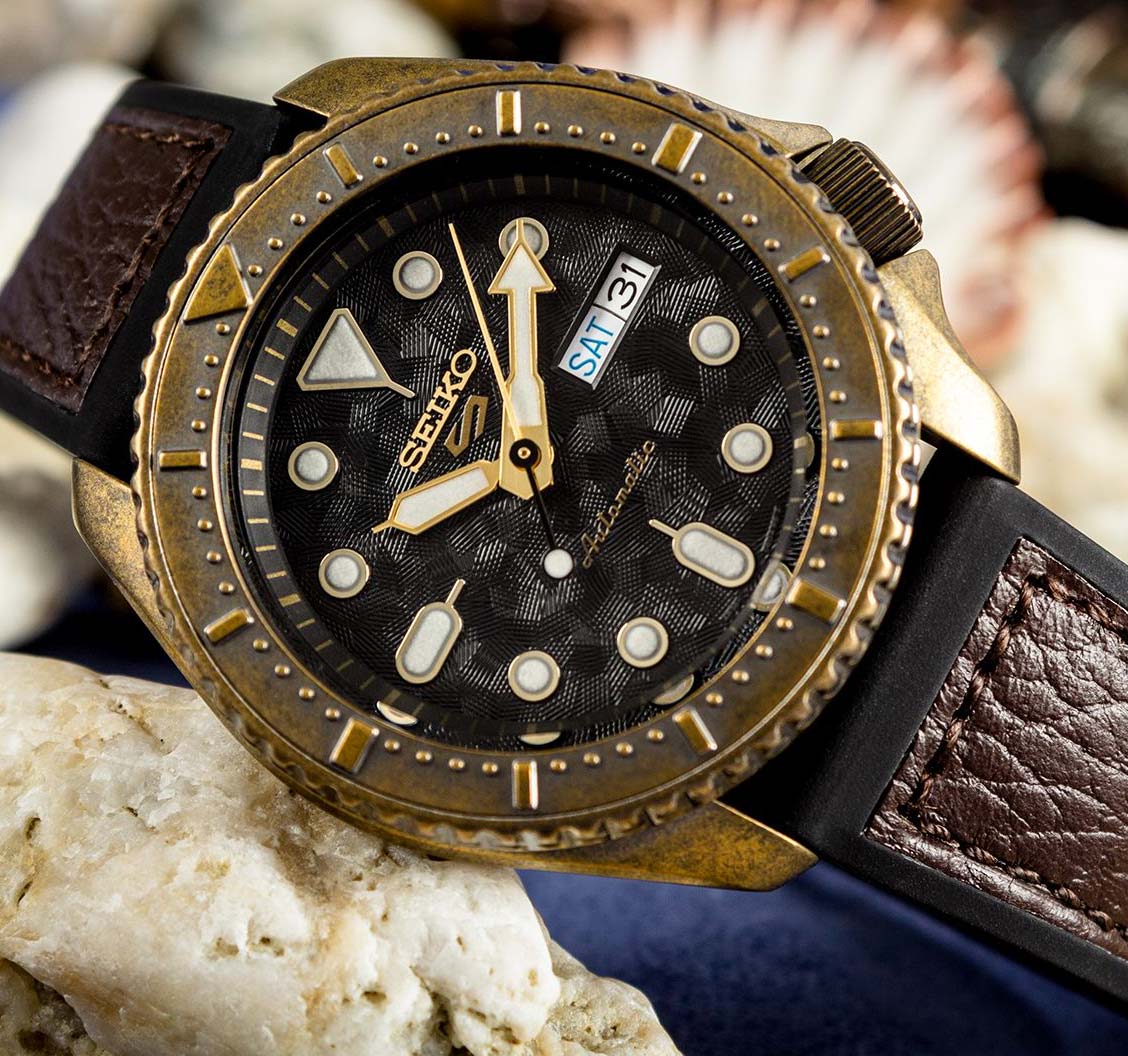 Seiko Seiko 5 Sports SRPE80K1S мужские часы антрацитовый циферблат на запястье