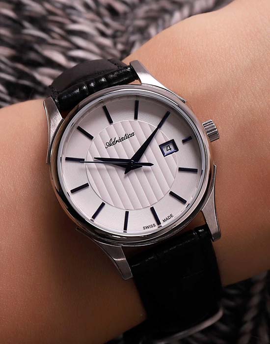 Оригинальные часы Adriatica Adriatica Pairs A3146.52B3Q кварцевые калибр механизма  общий вид
