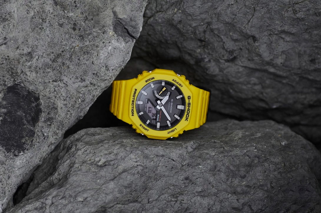 Оригинальные часы Casio Casio G-Shock GA-B2100C-9ADR (GA-B2100C-9A) в фирменной упаковке от производителя